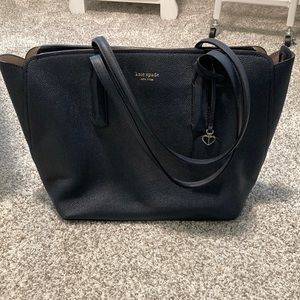 Classic navy Kate Spade tote